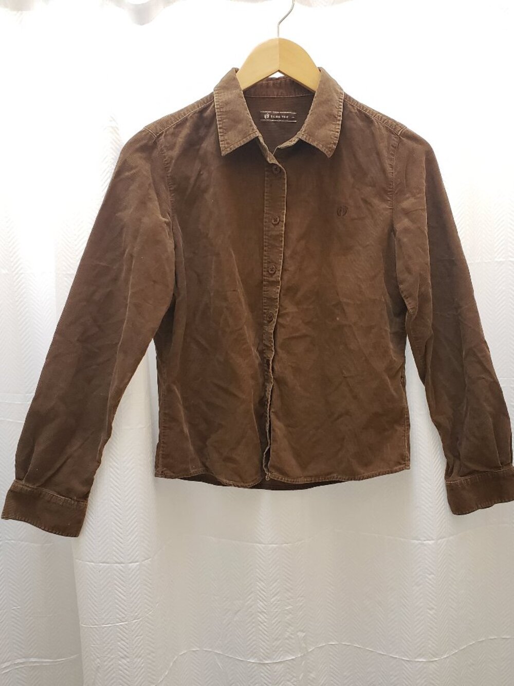 Vintage Hang Ten Brown Corduroy Button up Shirt